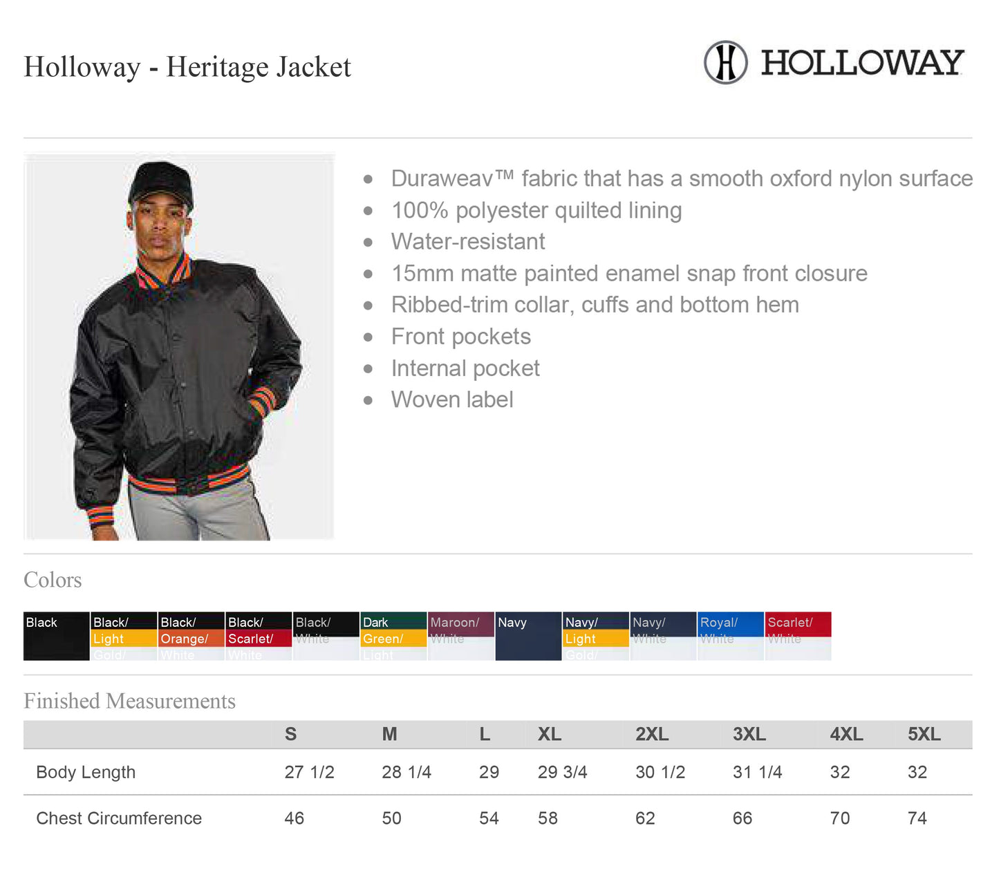 Four Horsemen Classic 1980s Jacket – Official Licensed Merchandise